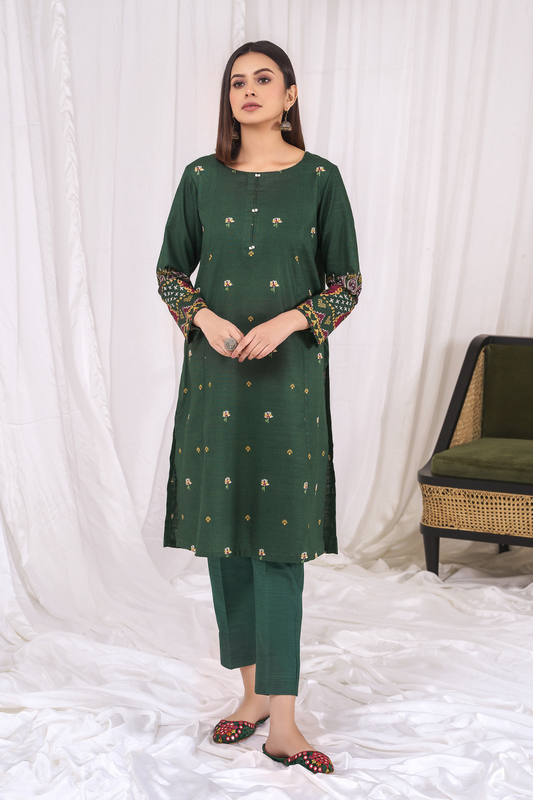 1 PC Unstitched | Printed Khaddar Shirt