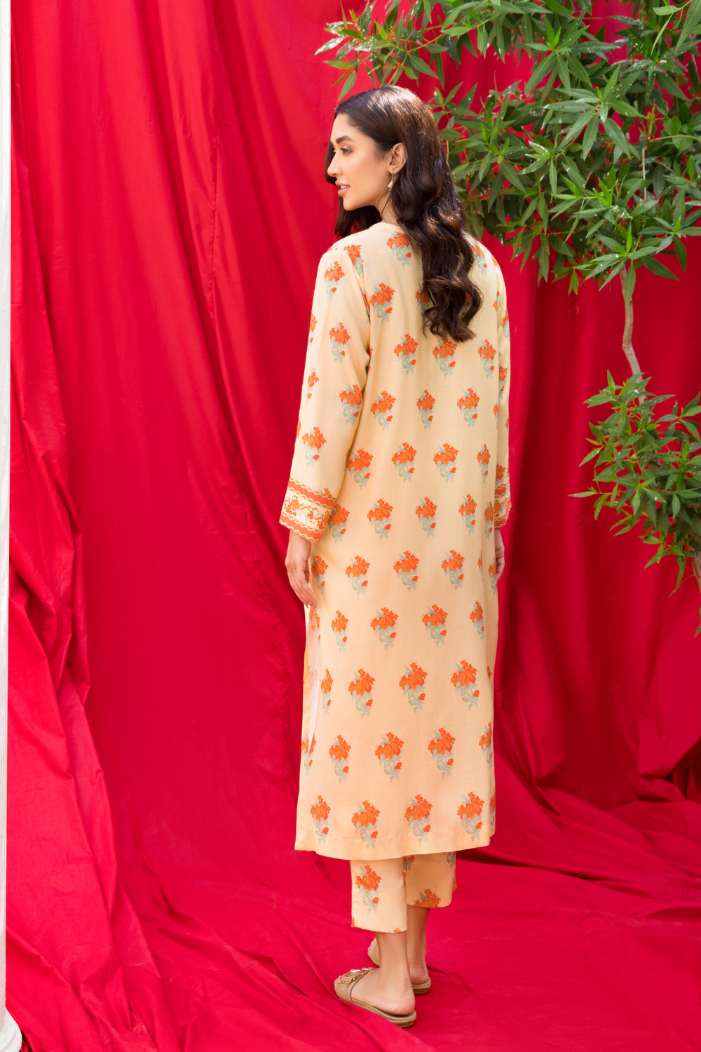 2 PC Unstitched | Printed Linen Suit