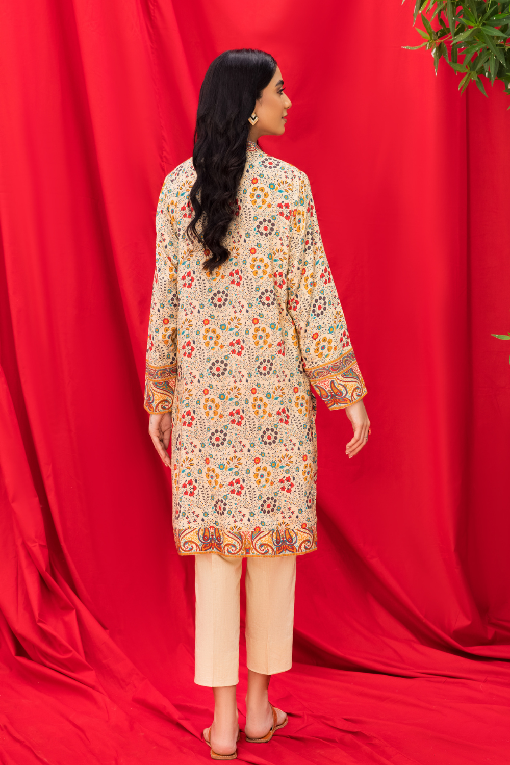 2 PC Unstitched | Printed Linen Suit