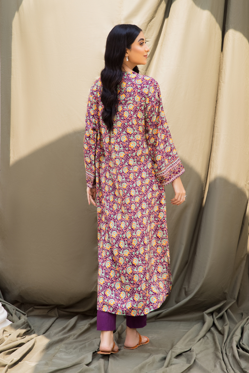 2 PC Unstitched | Printed Linen Suit