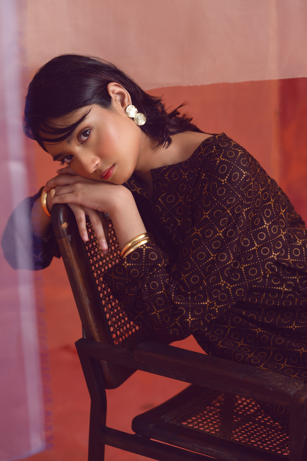 2 PC Unstitched | Printed Linen Shirt +  Trouser