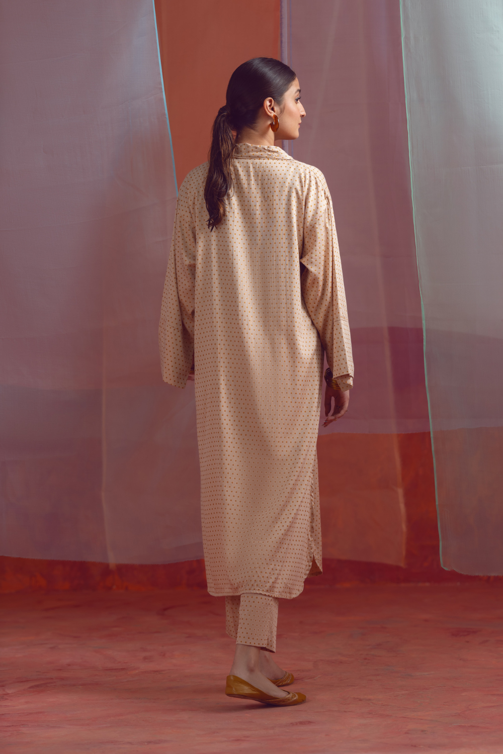 2 PC Unstitched | Printed Linen Shirt +  Trouser