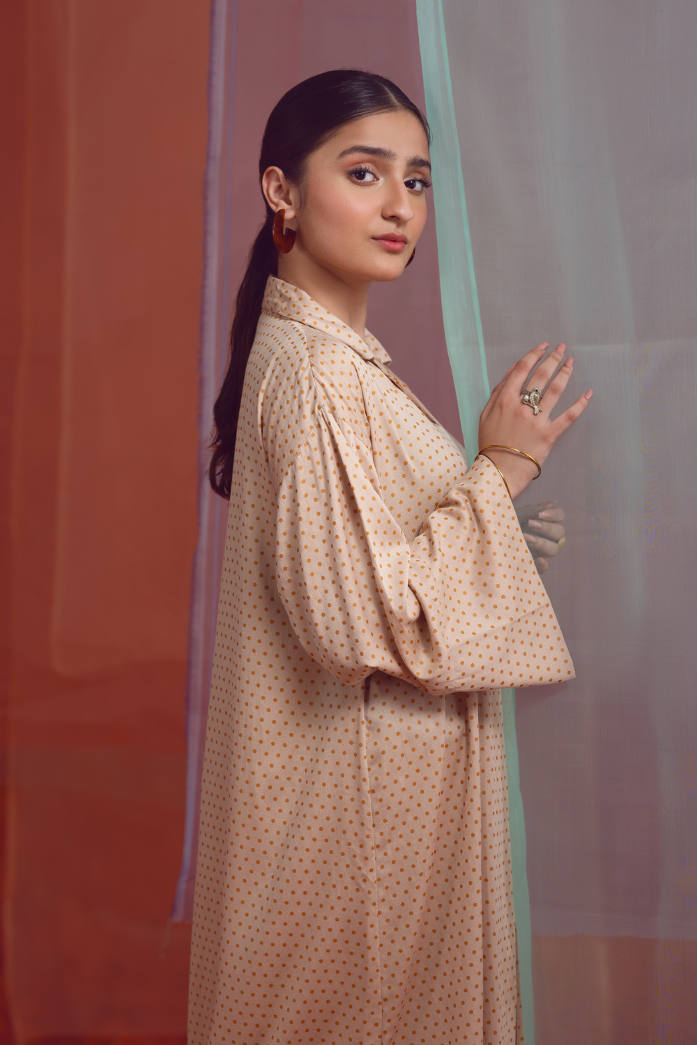 2 PC Unstitched | Printed Linen Shirt +  Trouser