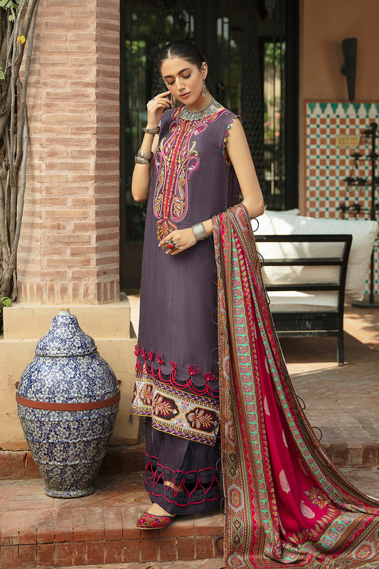 3 PC Unstitched Printed Suit