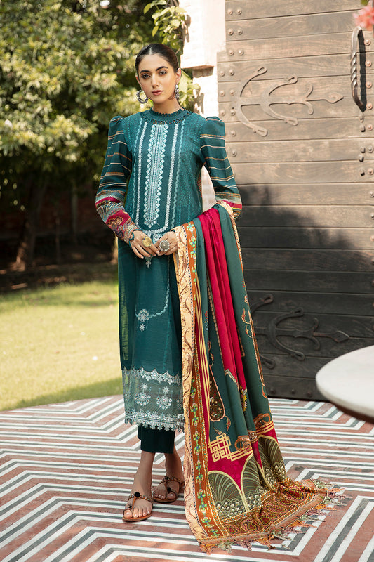 3 PC Unstitched Printed Suit