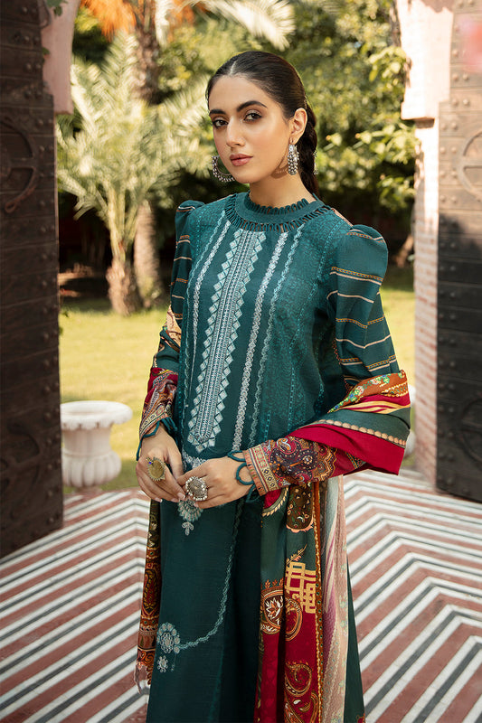 3 PC Unstitched Printed Suit