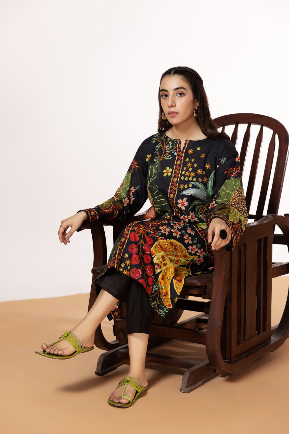 1 PC Unstitched | Digital Printed Poplin Shirt