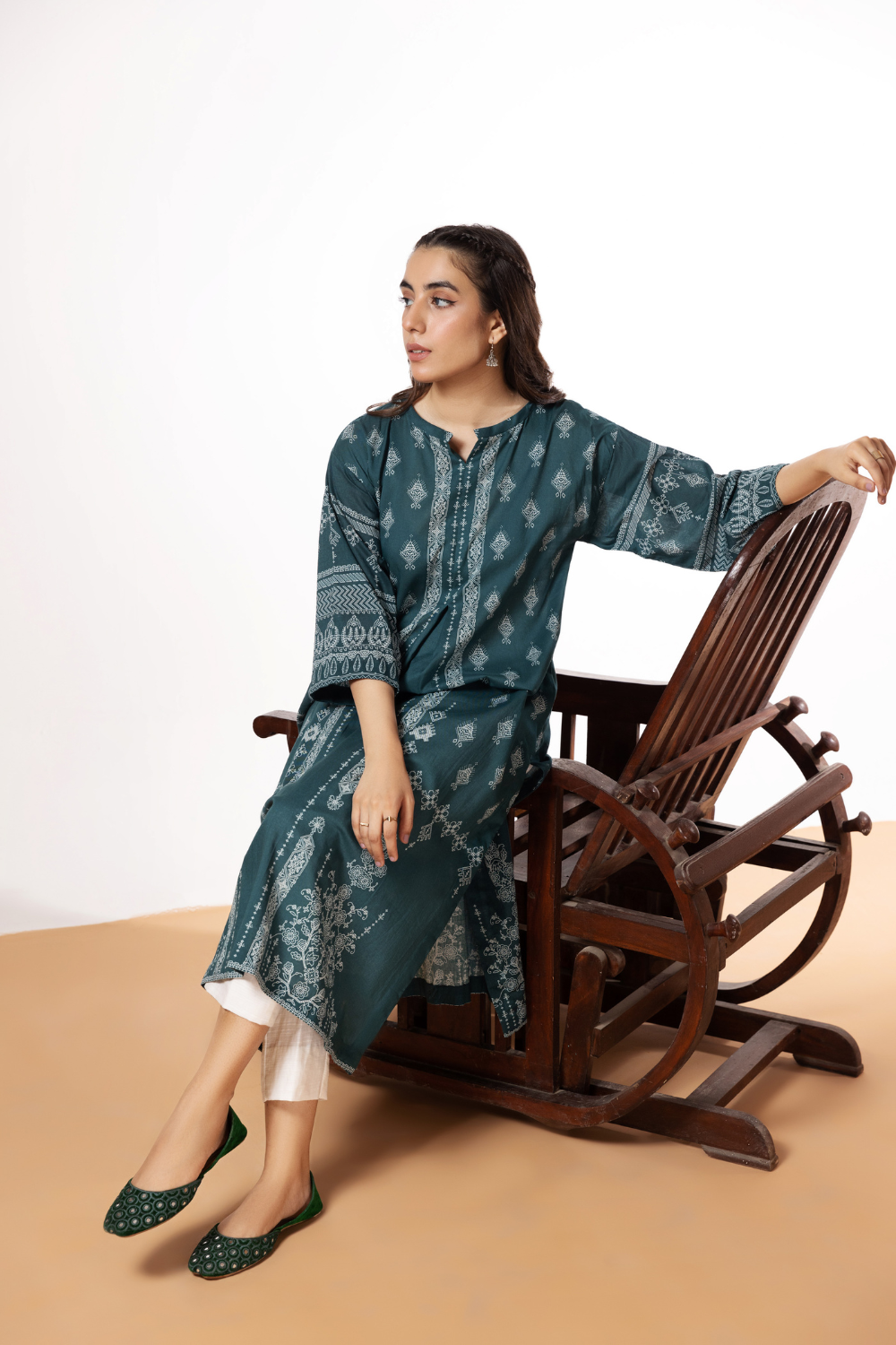 1 PC Unstitched | Digital Printed Poplin Shirt