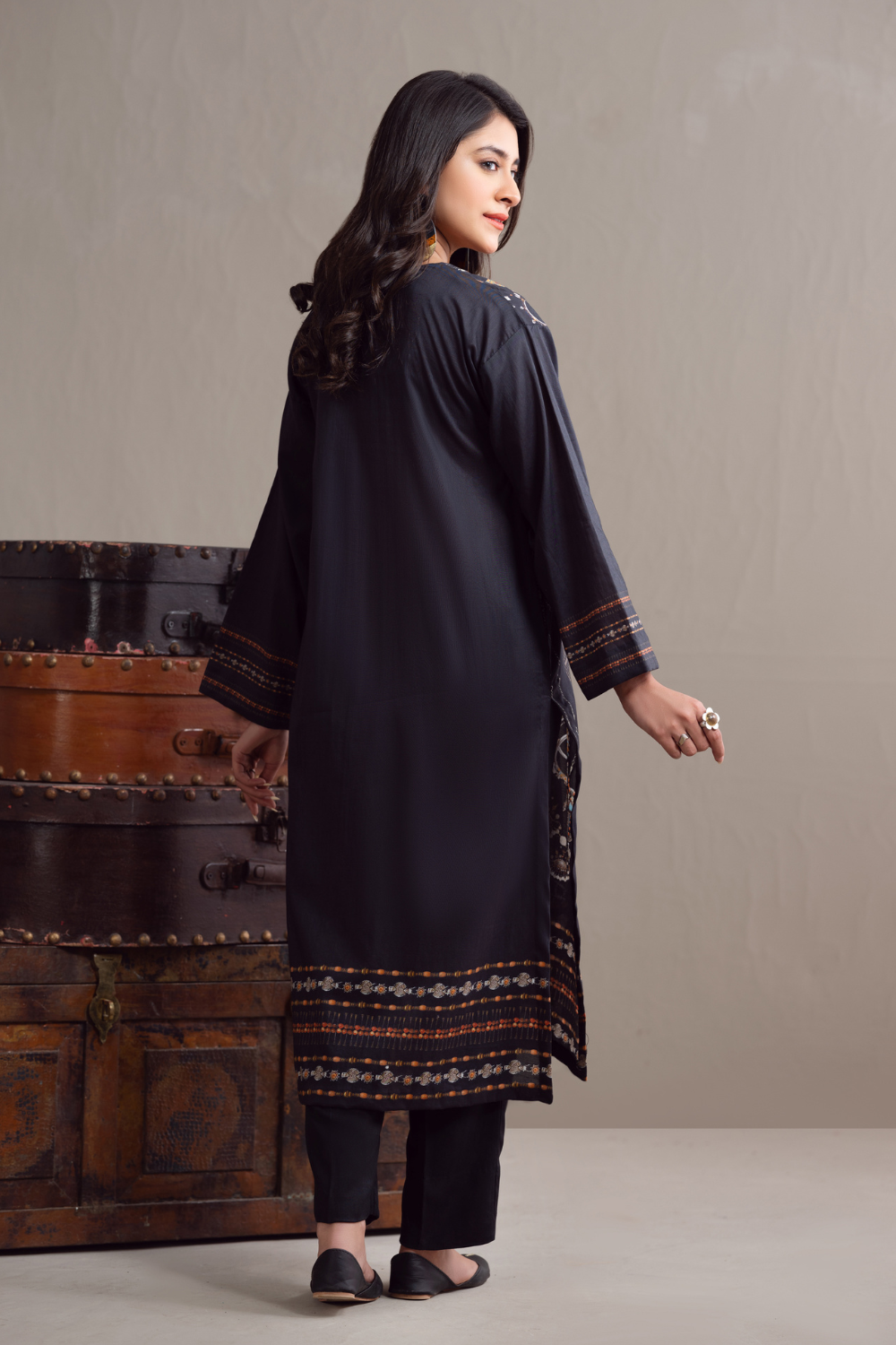 1 PC Unstitched | Digital Printed Poplin Shirt