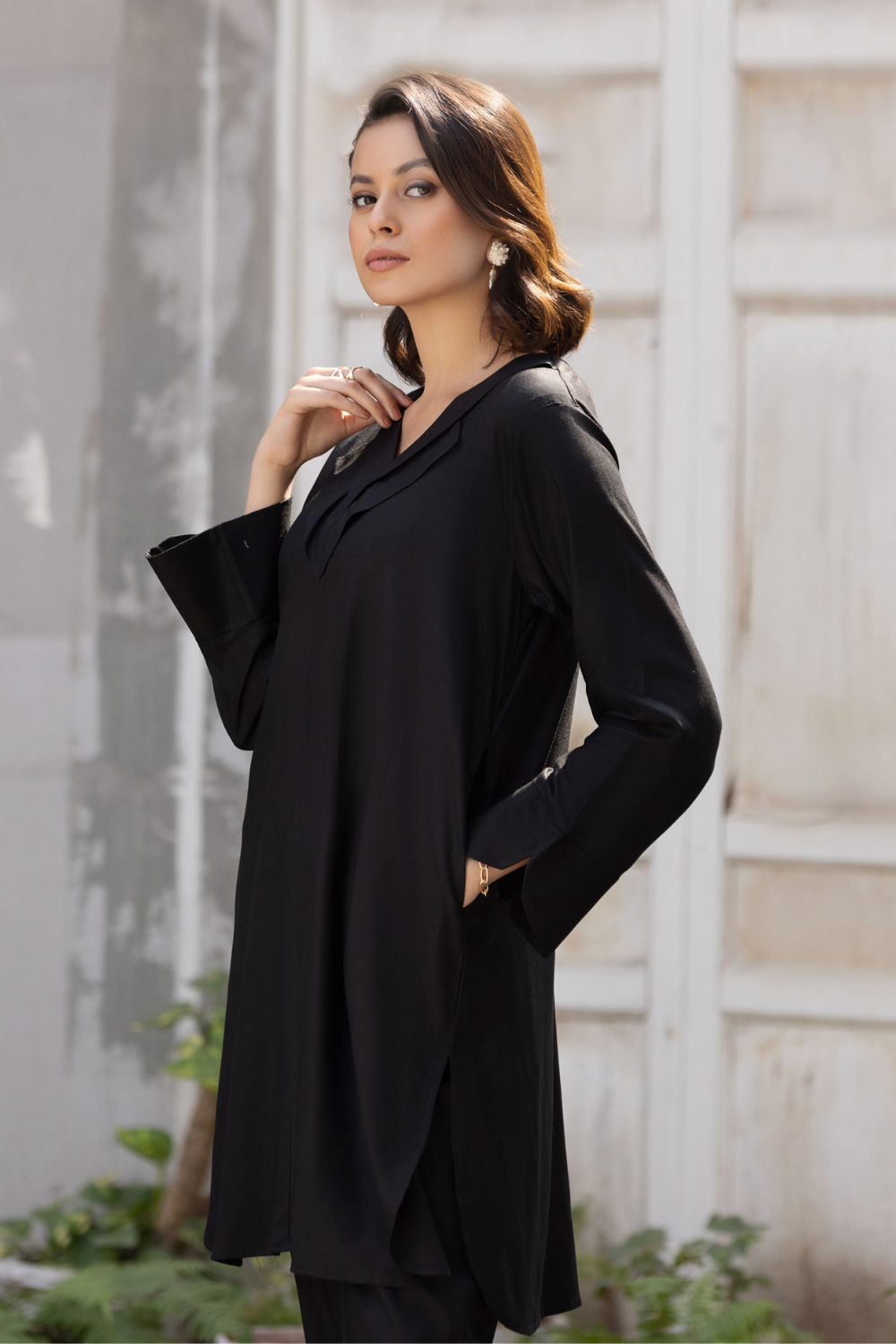 2 PC Stitched | Crepe Shirt + Trouser