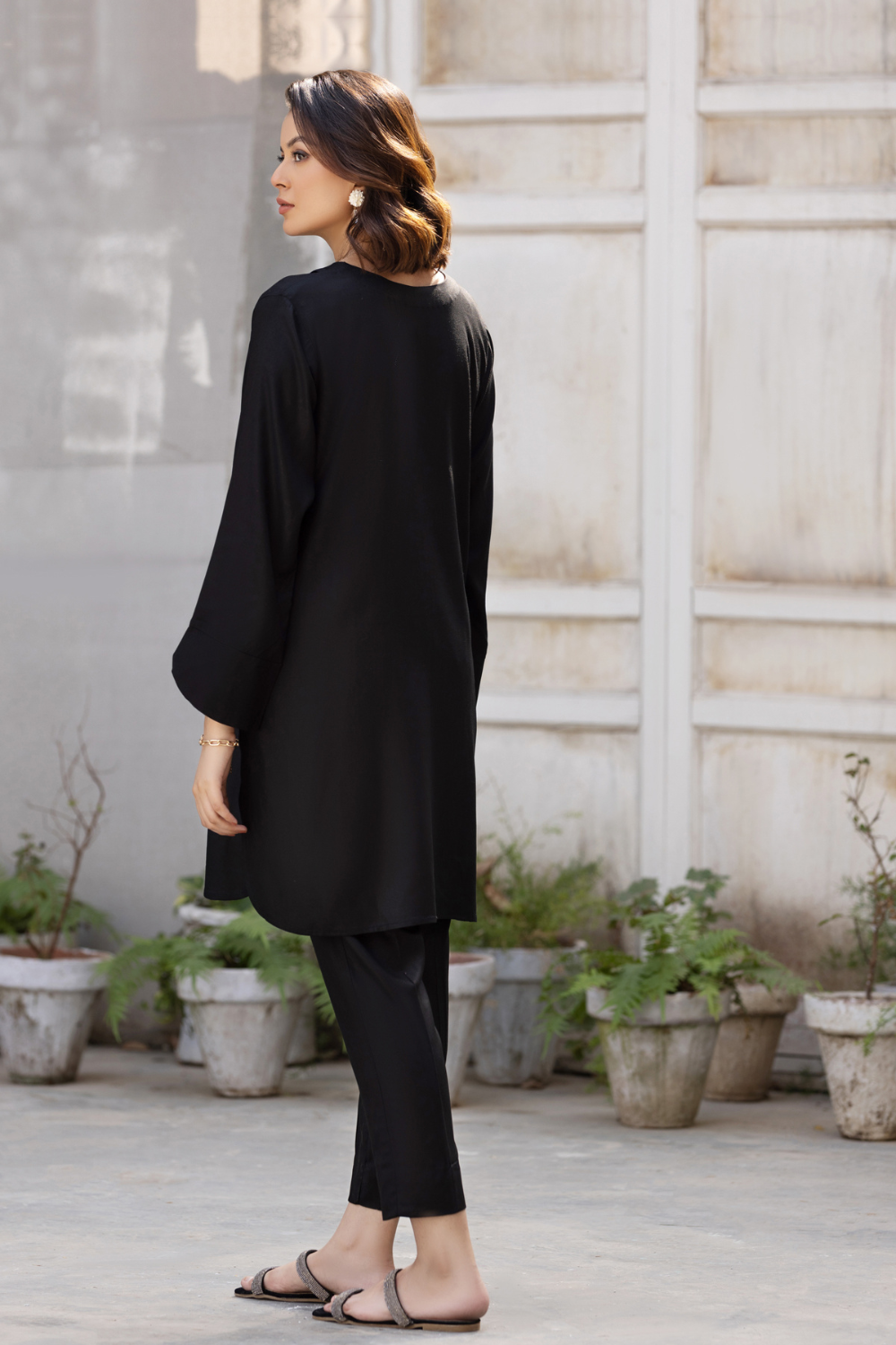 2 PC Stitched | Crepe Shirt + Trouser