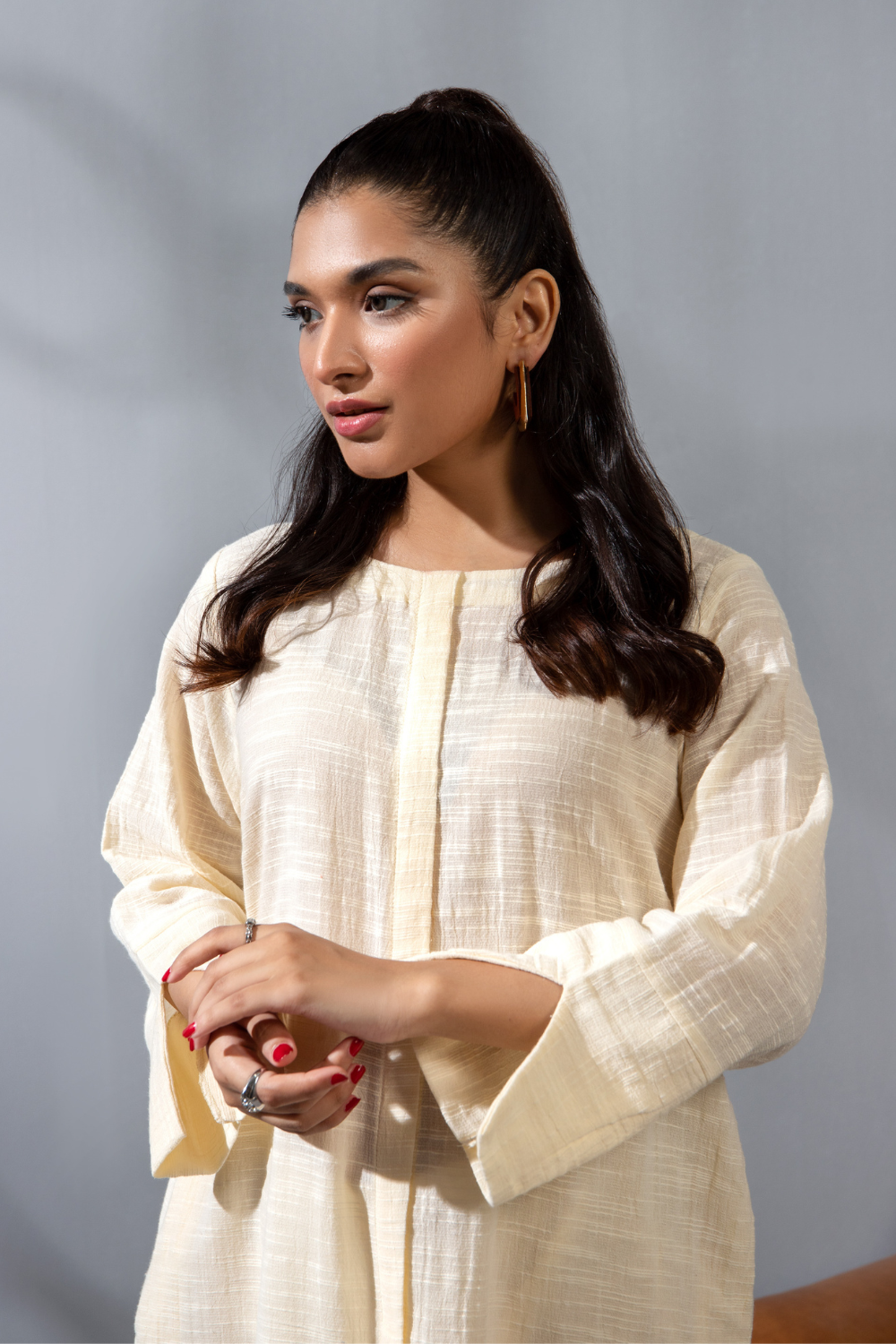 2 PC Stitched | Dyed Cambric Cotton Shirt  + Trouser