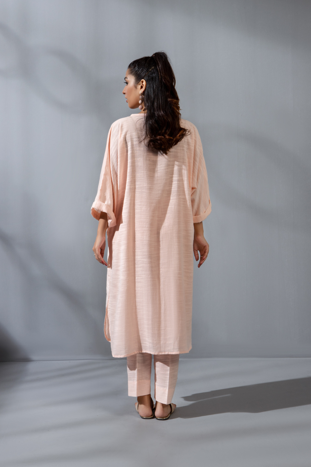 2 PC Stitched | Dyed Cambric Cotton Shirt  + Trouser