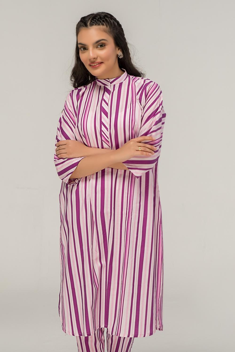 2 PC Stitched | Digital Printed Shirt + Trouser