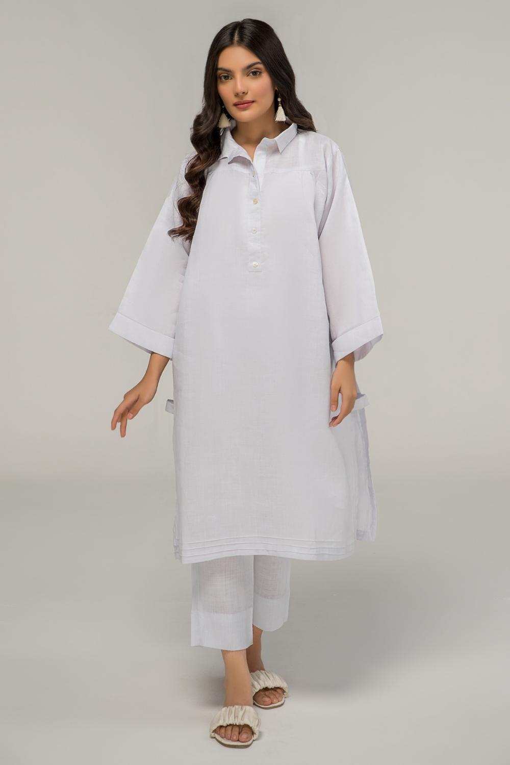 2 PC Stitched | Basic Cotton Shirt + Trouser