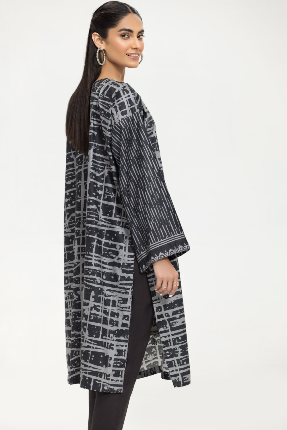 1 PC Stitched | Emborided+ Printed Shirt