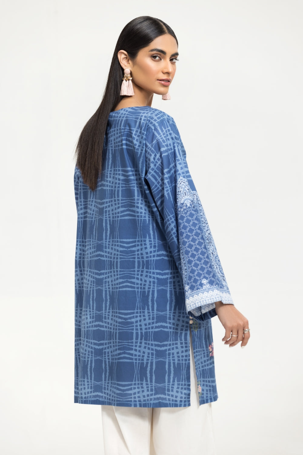 1 PC Stitched | Emborided+ Printed Shirt