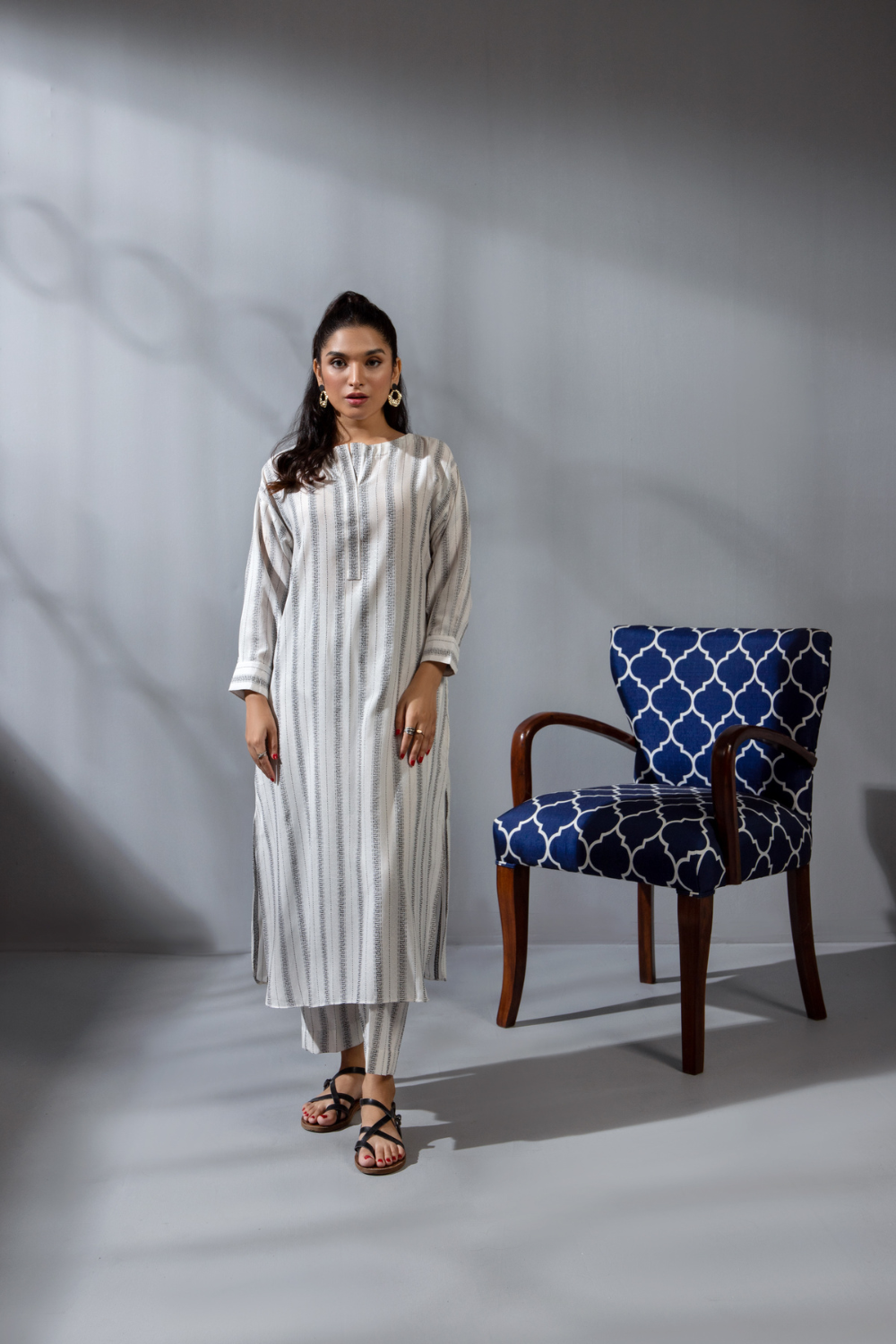 2 PC Stitched | Dyed Jacquard Shirt  + Trouser