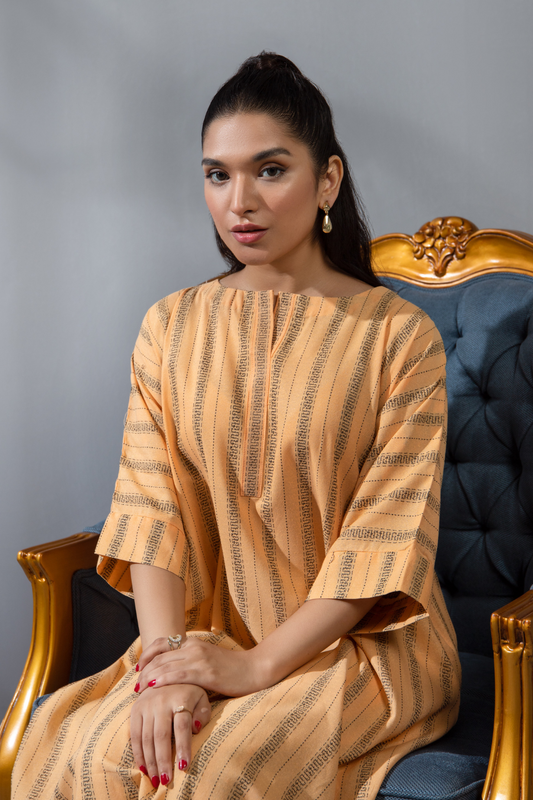 2 PC Stitched | Dyed Jacquard Shirt  + Trouser