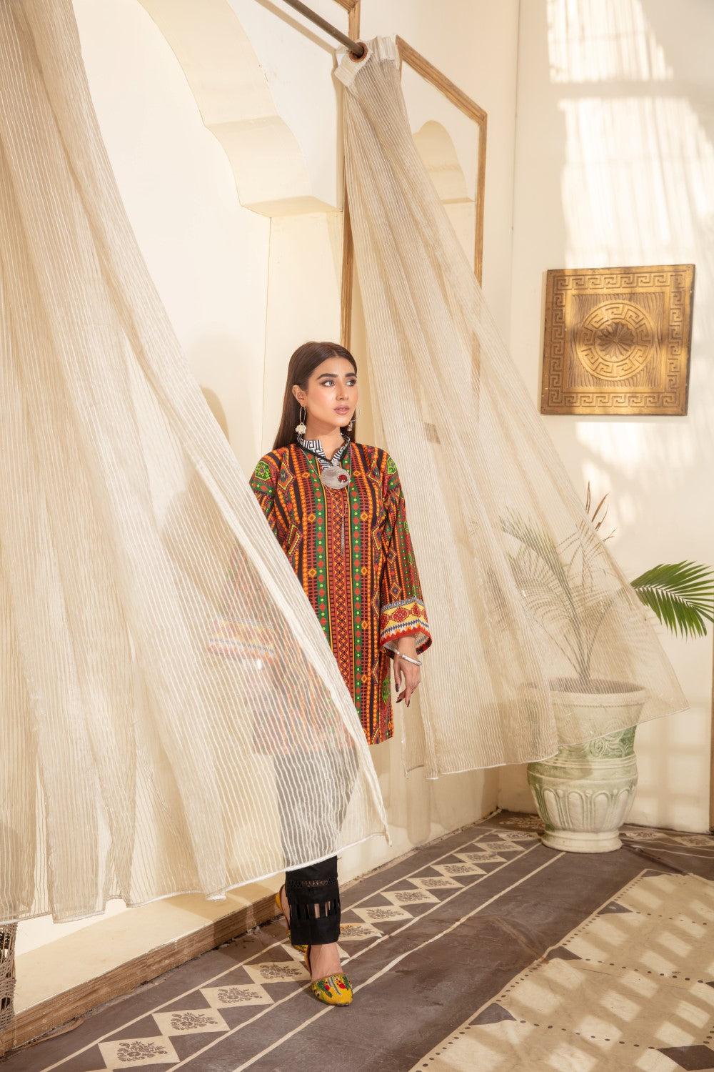 1 PC Stitched | Khaddar Printed Shirt