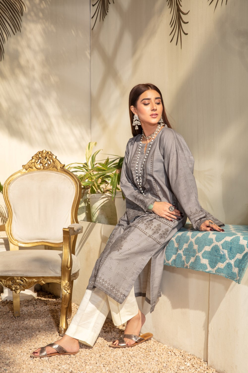 1 PC Stitched | Khaddar Printed Shirt