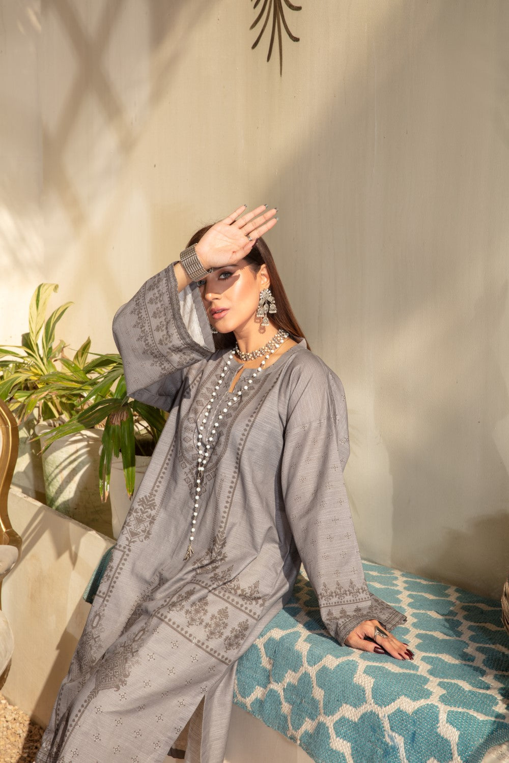 1 PC Stitched | Khaddar Printed Shirt