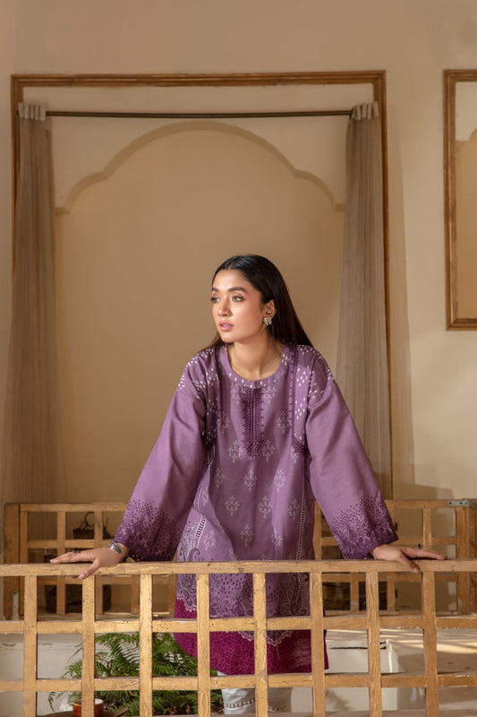 1 PC Stitched | Khaddar Printed Shirt