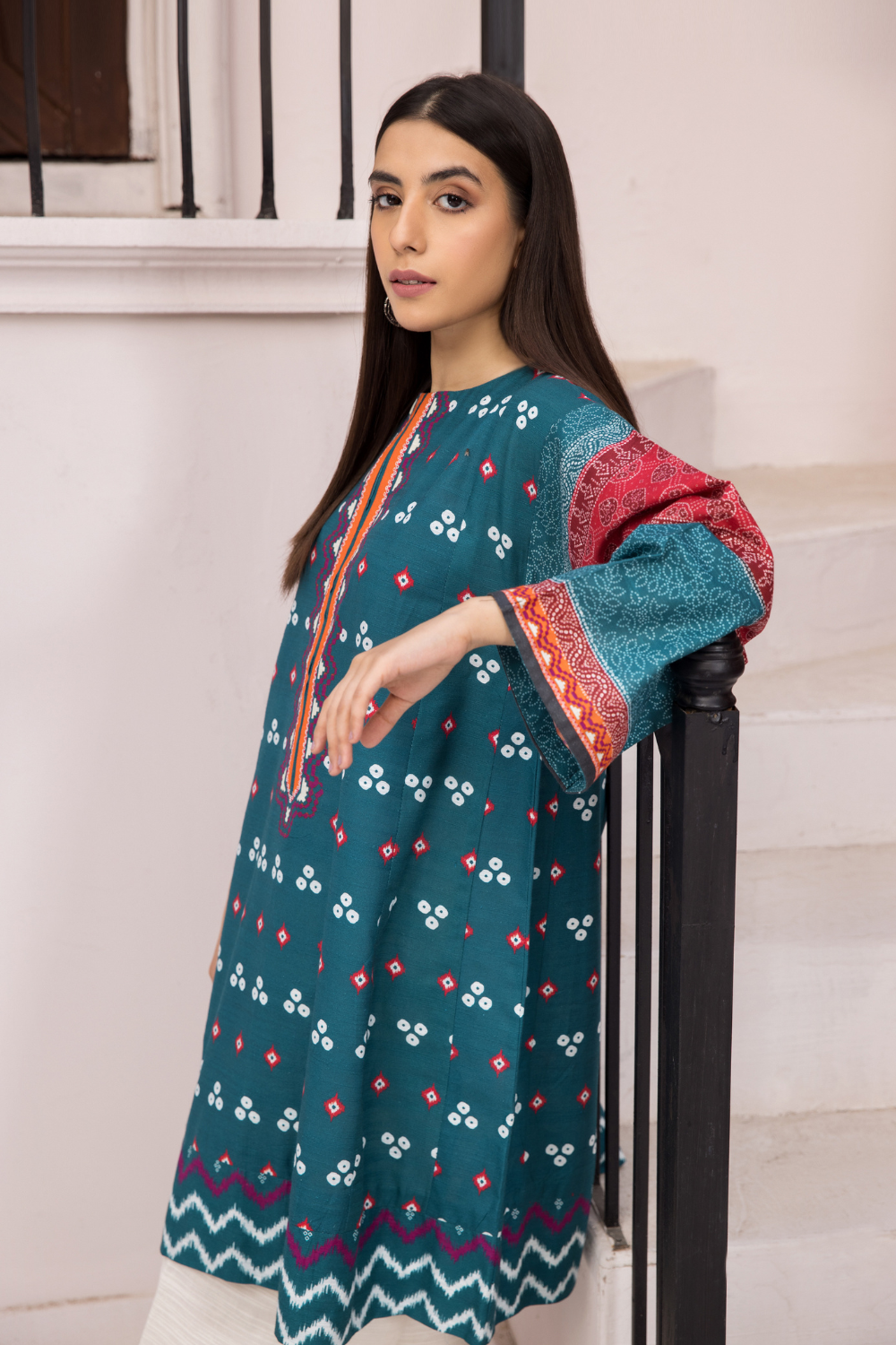 1 PC Stitched | Printed Stitched Khaddar Shirt