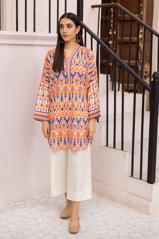 1 PC Stitched | Printed Stitched Khaddar Shirt