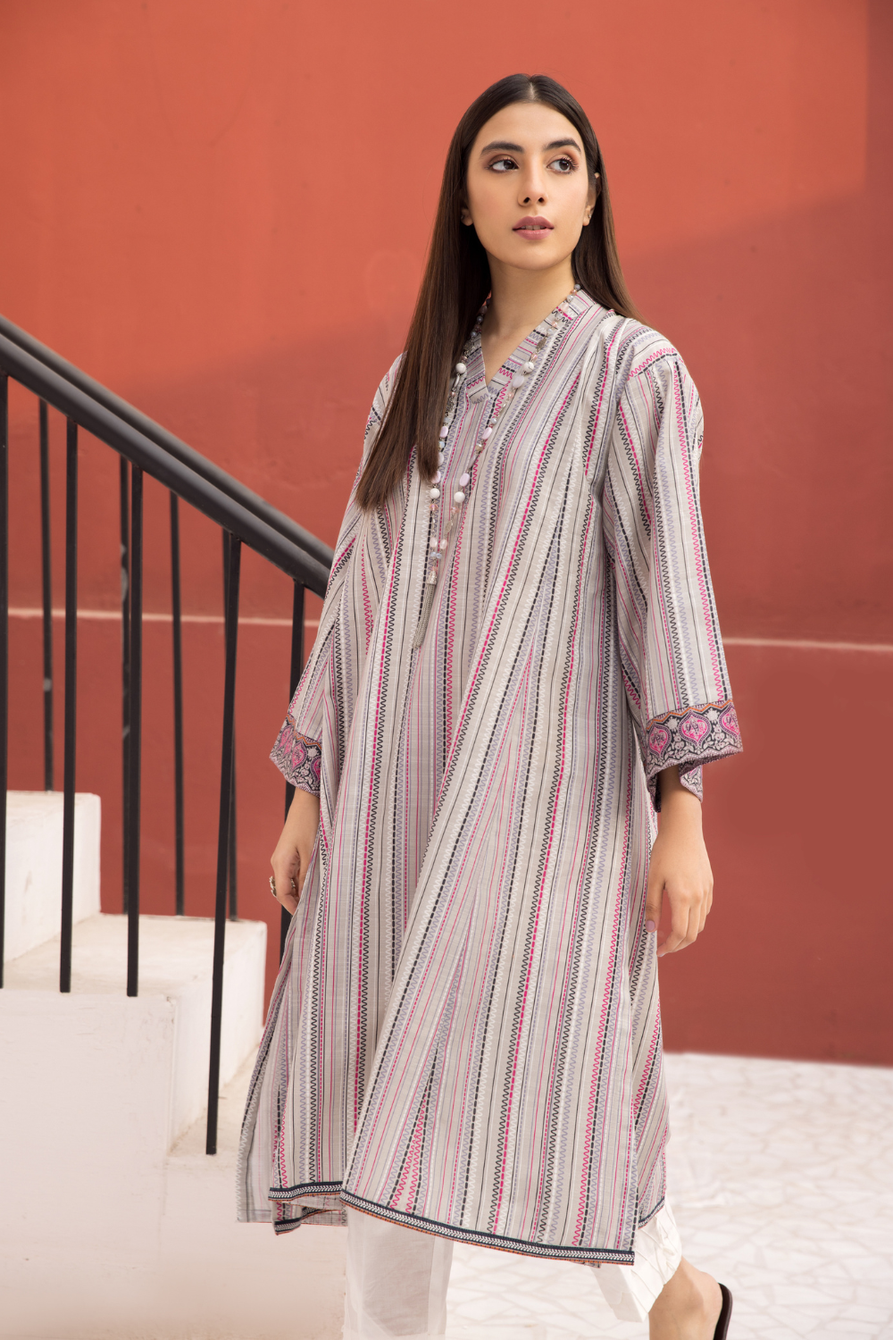 1 PC Stitched | Printed Stitched Khaddar Shirt