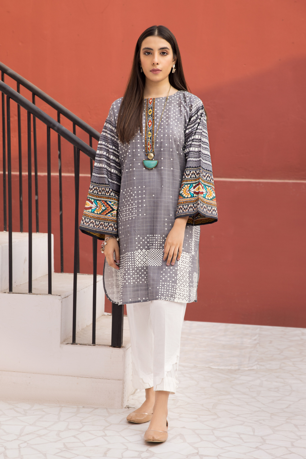 1 PC Stitched | Printed Stitched Khaddar Shirt