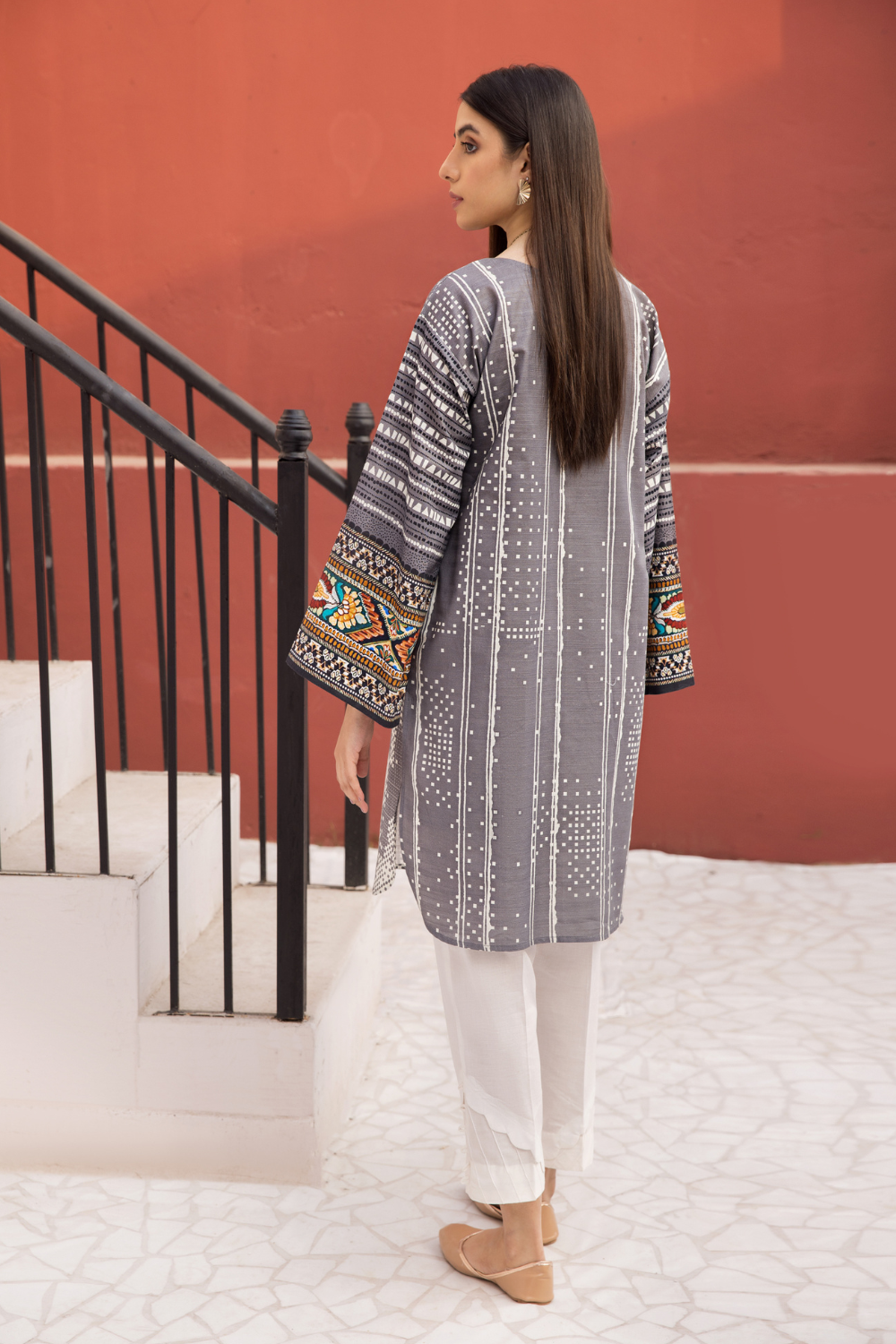 1 PC Stitched | Printed Stitched Khaddar Shirt