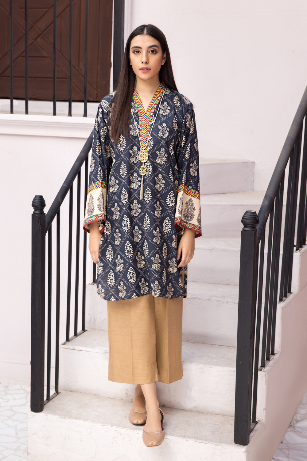 1 PC Stitched | Printed Stitched Khaddar Shirt