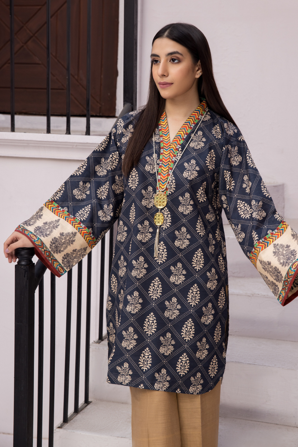 1 PC Stitched | Printed Stitched Khaddar Shirt