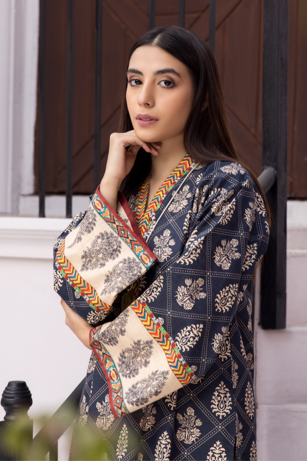 1 PC Stitched | Printed Stitched Khaddar Shirt