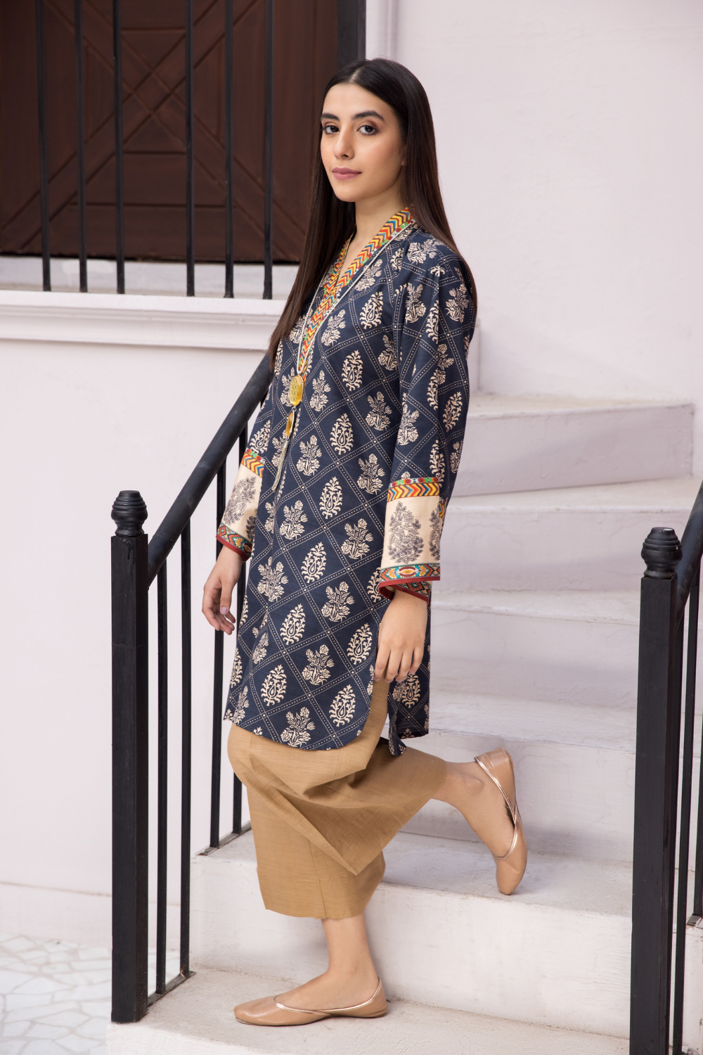 1 PC Stitched | Printed Stitched Khaddar Shirt