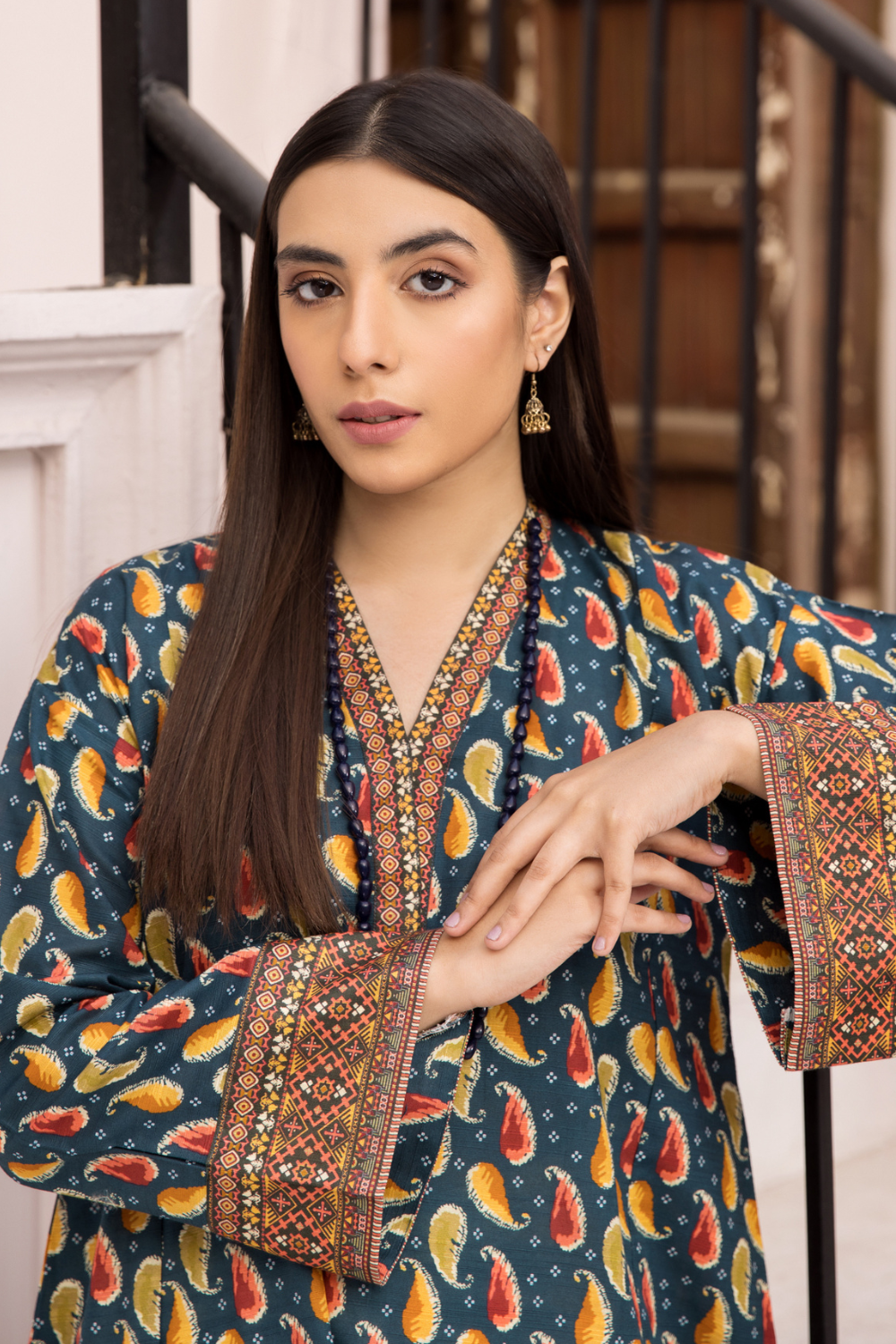 1 PC Stitched | Printed Stitched Khaddar Shirt