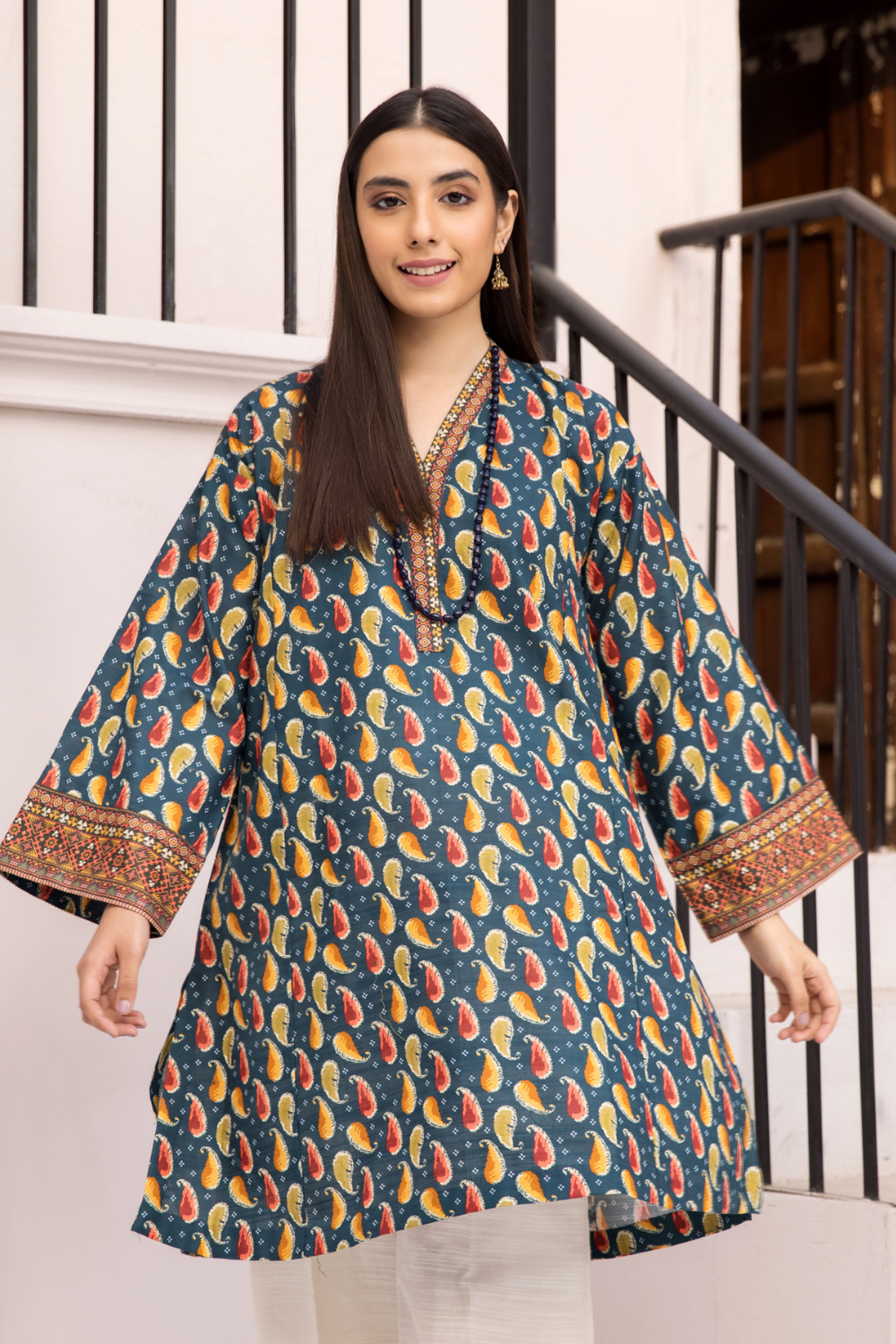 1 PC Stitched | Printed Stitched Khaddar Shirt