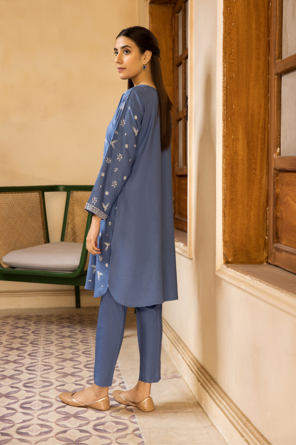 1 PC Stitched | Printed Stitched Khaddar Shirt