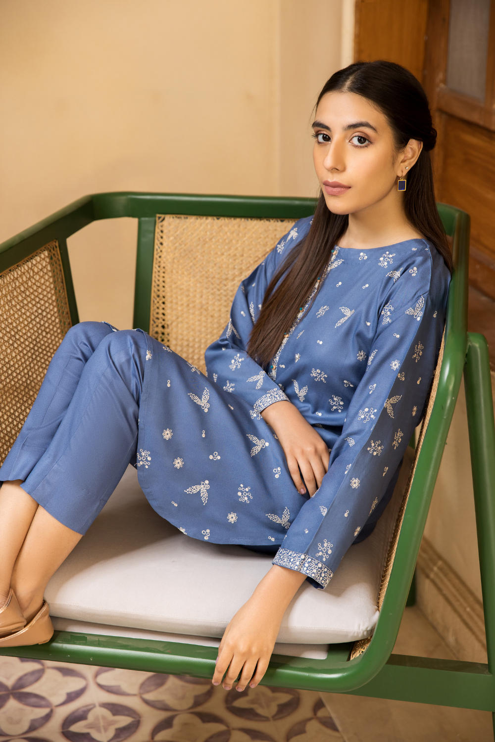 1 PC Stitched | Printed Stitched Khaddar Shirt