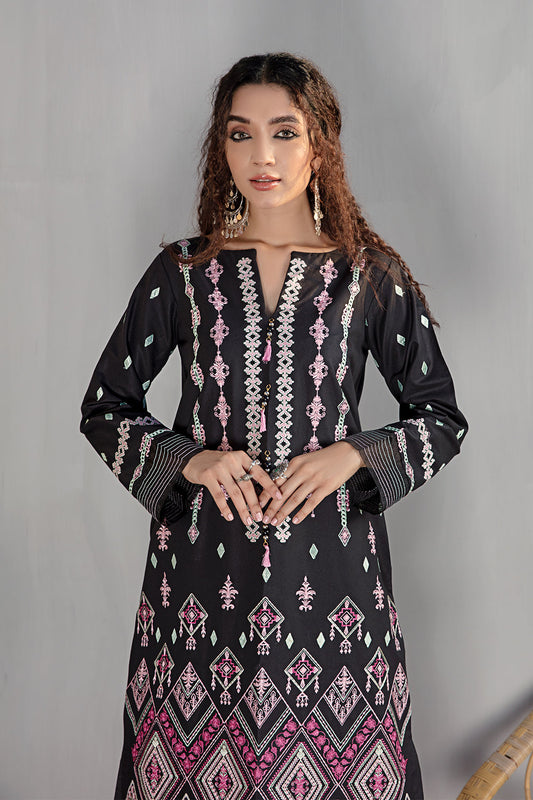 1 PC Stitched | Yard Dyed Embroidered Shirt