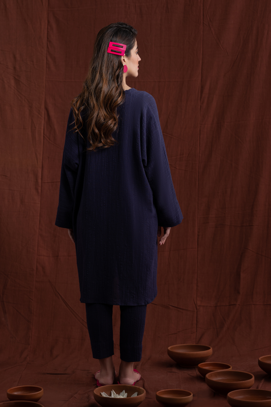 2 PC Stitched | Basic Irish Slub Cotton Base Stitched Shirt + Trouser