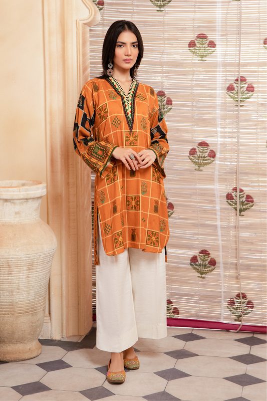 1 PC Stitched | Viscose Staple Digital Shirt