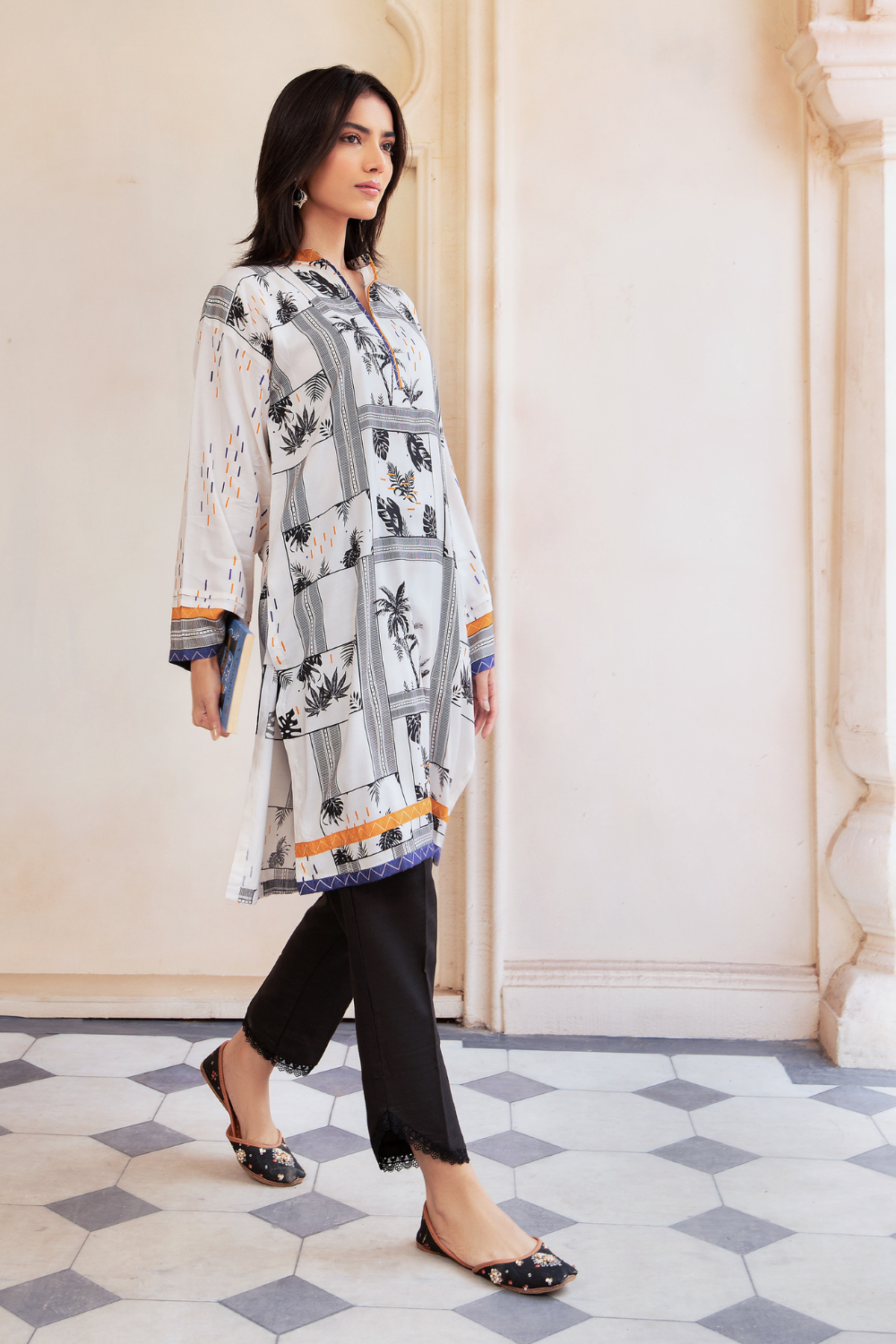 1 PC Stitched | Viscose Staple Digital Shirt