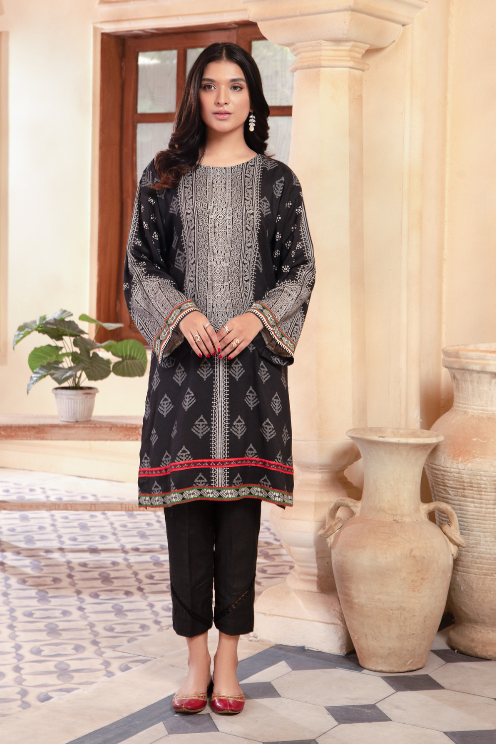 1 PC Stitched | Viscose Staple Digital Shirt