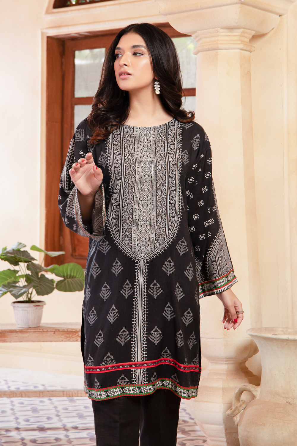 1 PC Stitched | Viscose Staple Digital Shirt