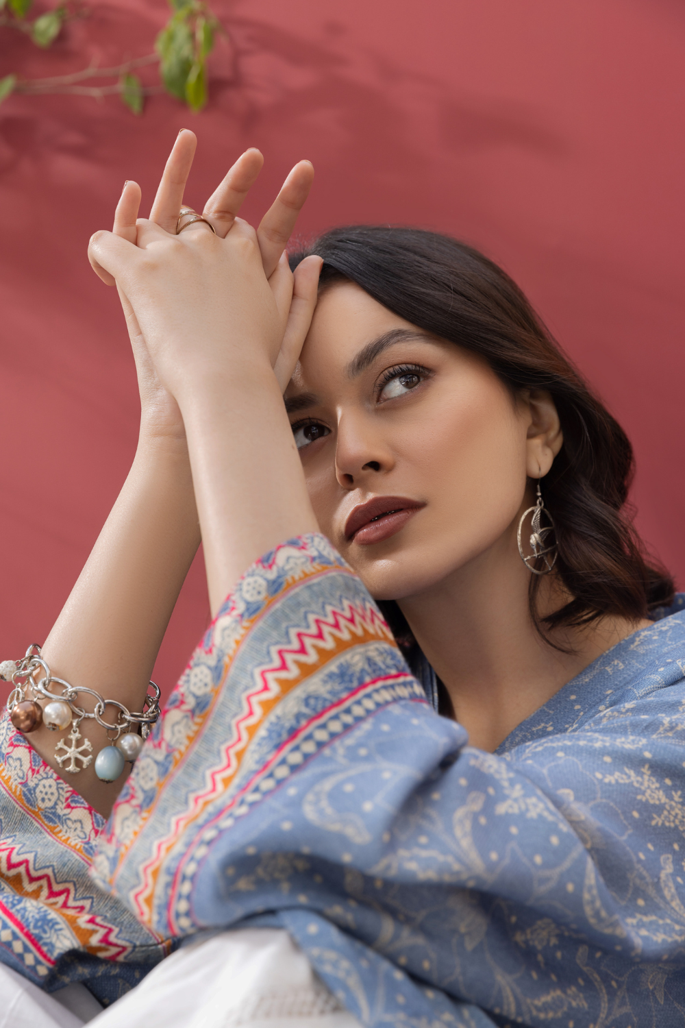 1 PC Stitched | Printed Staple Linen Shirt