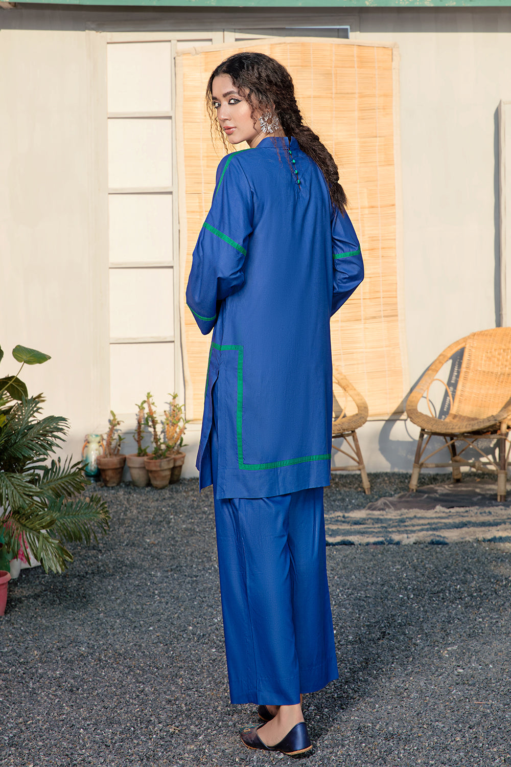 2 PC Stitched | Viscose Shirt + Trouser