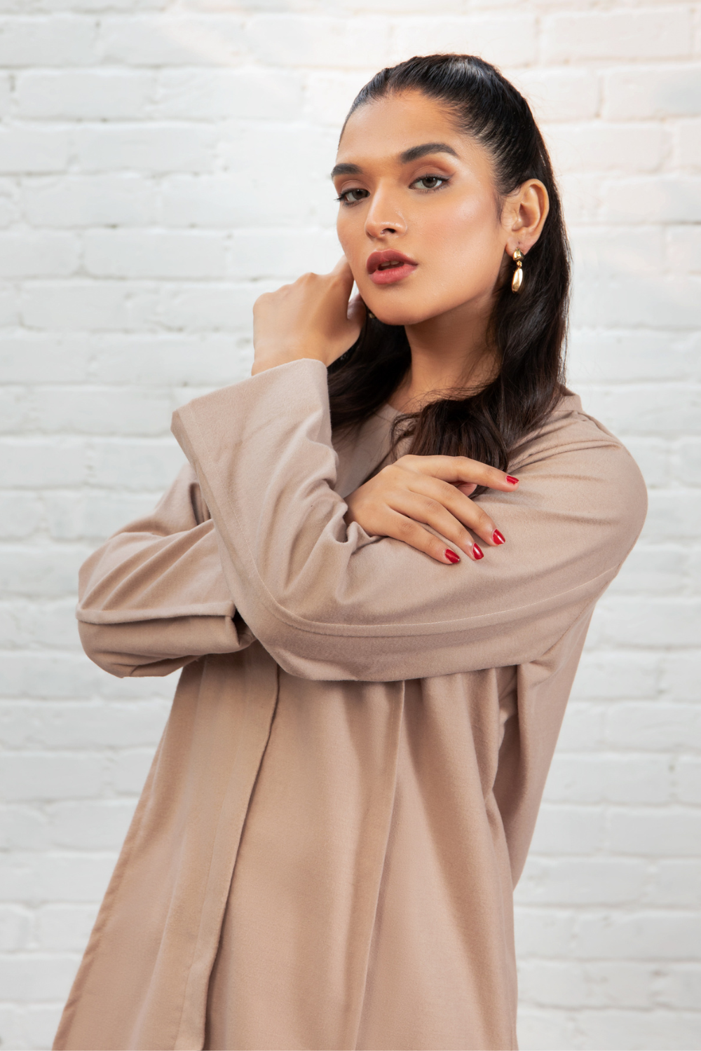 2 PC Stitched |  Woollen Shirt  + Trouser