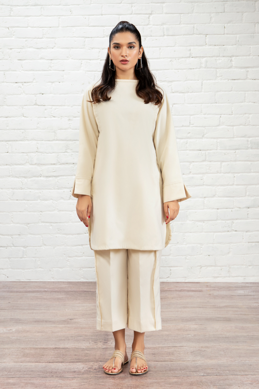 2 PC Stitched |  Woollen Shirt  + Trouser